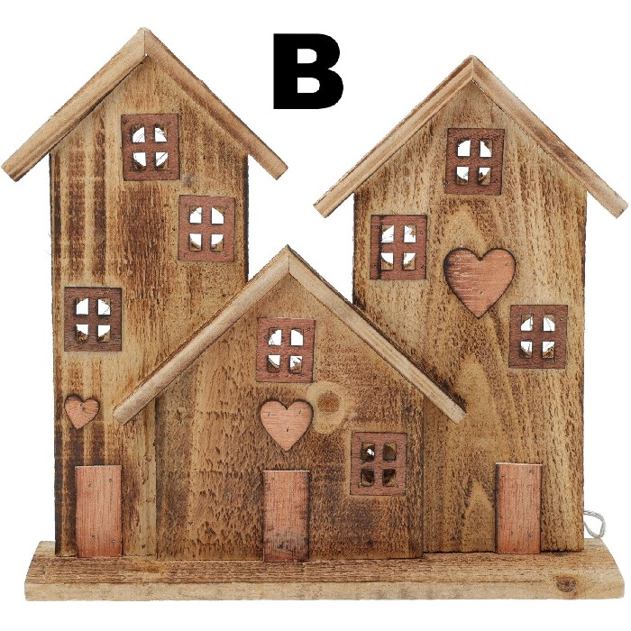 christmas/cribs-villages/christmas-house-with-led-–-29cm-brown-2-assorted-designs