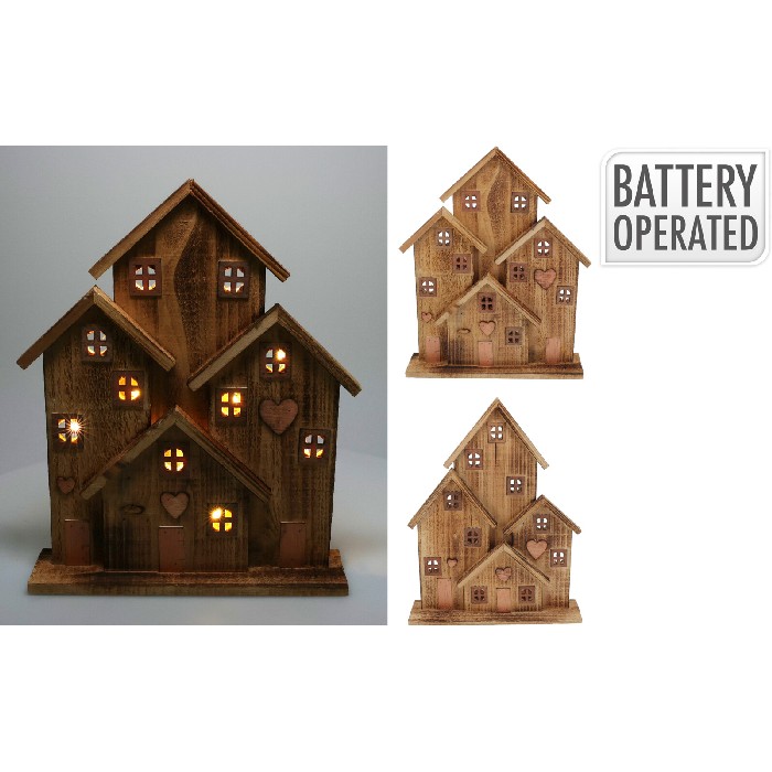 christmas/cribs-villages/christmas-house-with-led-–-41cm-brown-2-assorted-designs