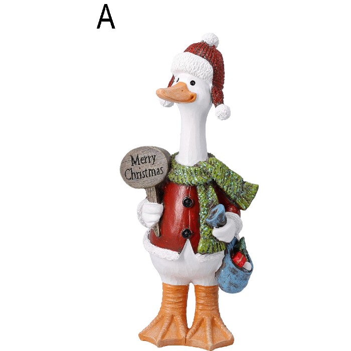 christmas/decorations/standing-goose-9cm-x-9cm-x-h25cm-3-assorted