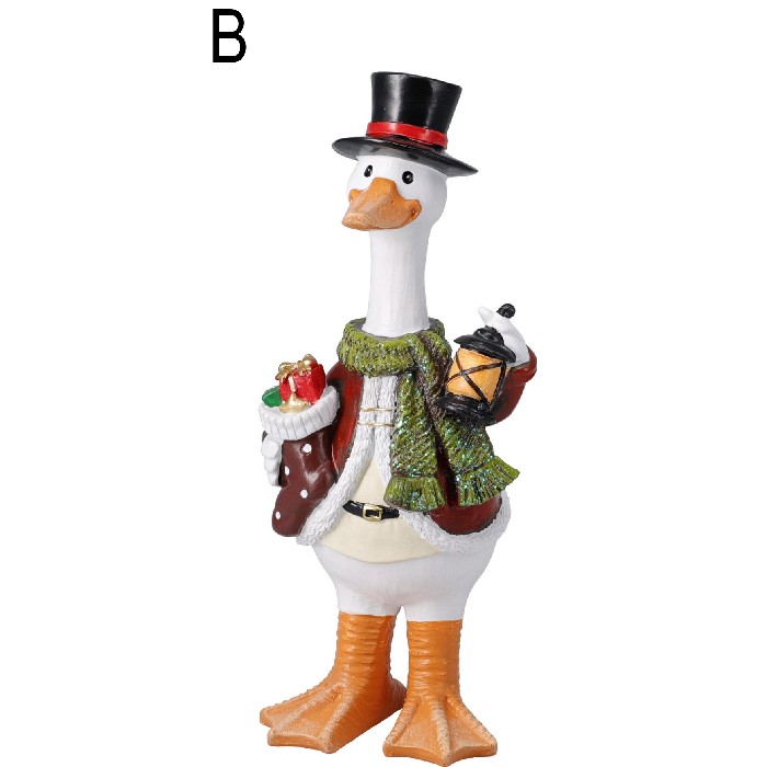 christmas/decorations/standing-goose-9cm-x-9cm-x-h25cm-3-assorted