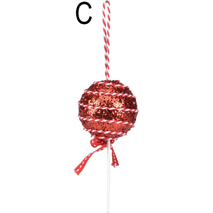 christmas/baubles/christmas-lollipop-hanging-decoration-13cm-4-assorted