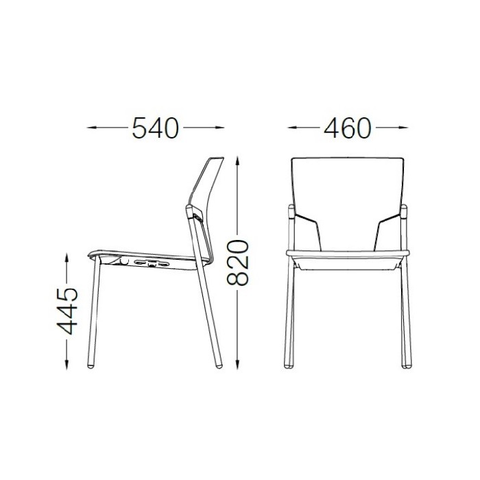 office/office-chairs/promo-aktiva-visitor-chair-burgundy
