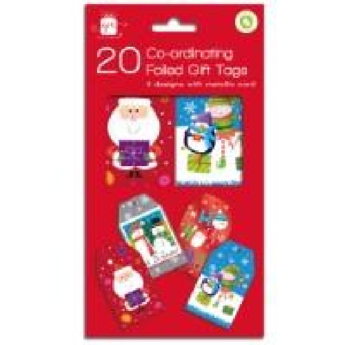 christmas/wrapping-paper-ribbons/novelty-co-ord-christmas-tags-–-pack-of-20
