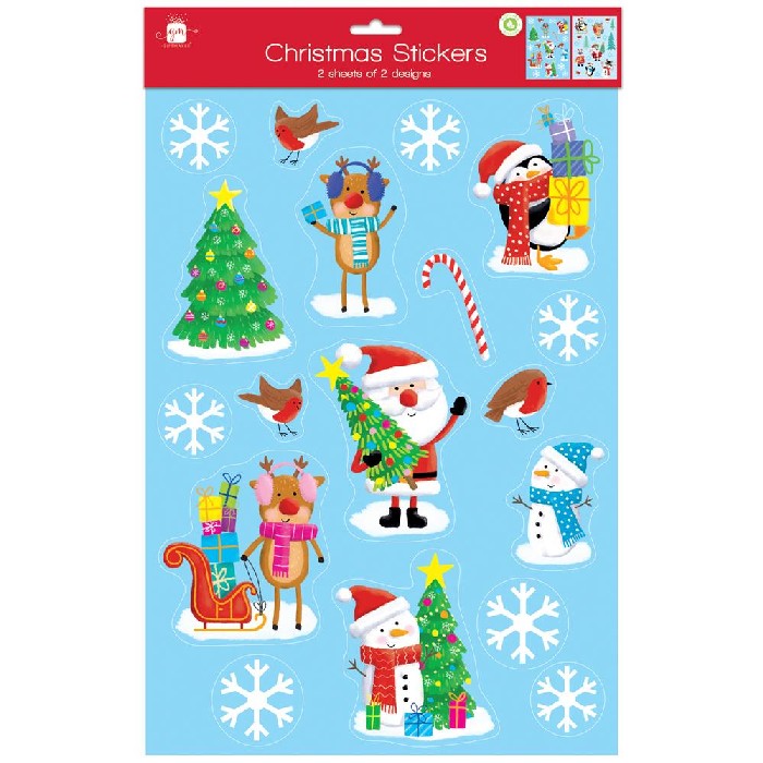 christmas/wrapping-paper-ribbons/santa-and-character-stickers