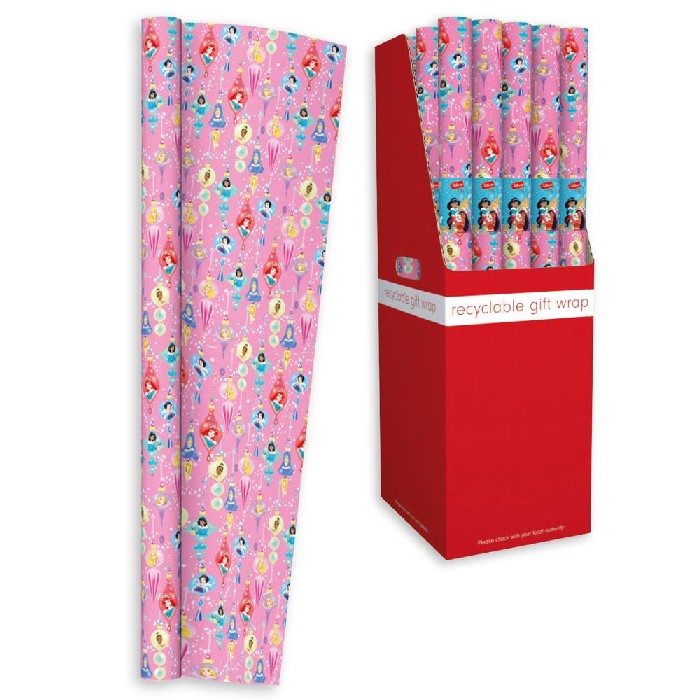 christmas/wrapping-paper-ribbons/christmas-wrapping-roll-–-disney-princess-2m-x-69cm