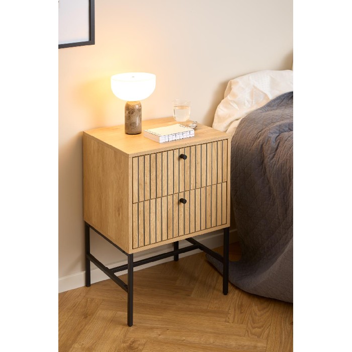 bedrooms/bedside-tables/albany-bedside-table-with-2-drawers-finished-in-black-steel-oak