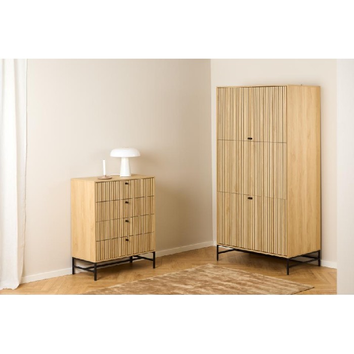 bedrooms/wardrobe-systems/albany-2-door-wardrobe-finished-in-black-steel-and-lamella-oak-fronts