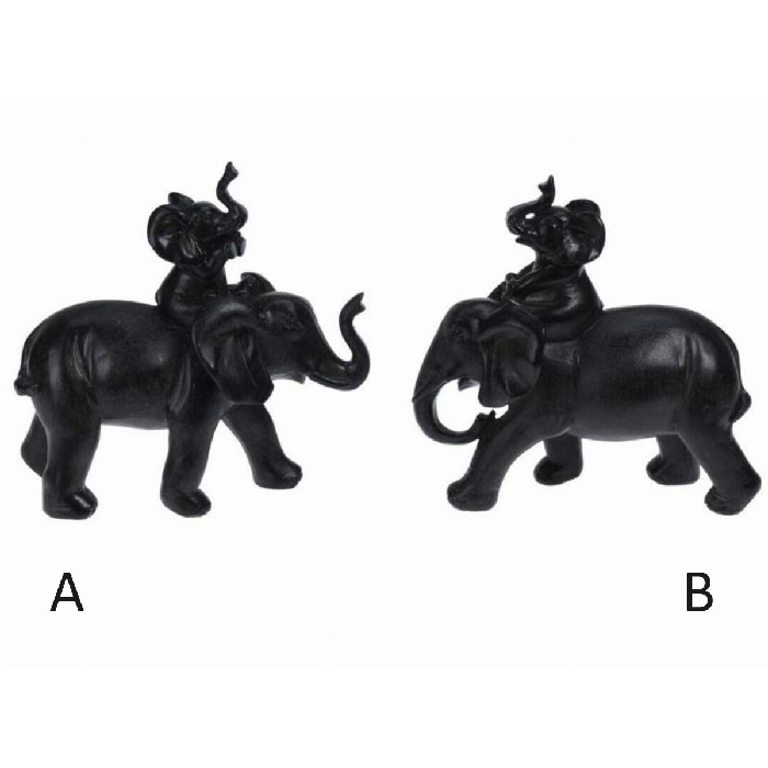 home-decor/decorative-ornaments/elephants-black-15cm-2assorted