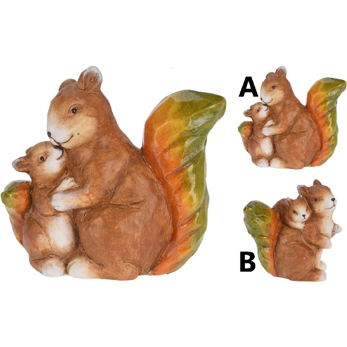 home-decor/decorative-ornaments/squirrel-with-baby-10cm-2-assorted