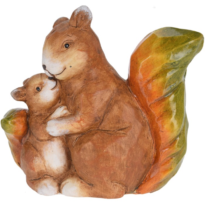 home-decor/decorative-ornaments/squirrel-with-baby-10cm-2-assorted