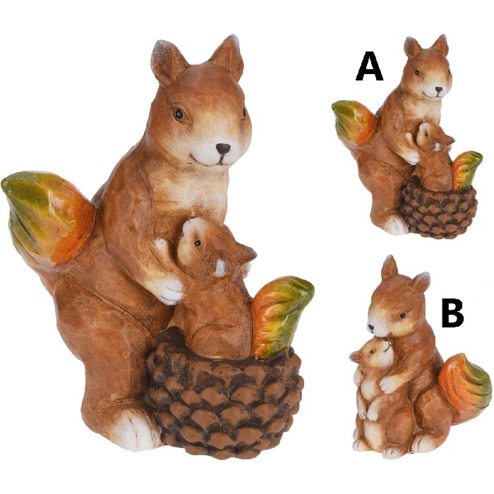 home-decor/decorative-ornaments/squirrel-with-baby-17cm-2-assorted