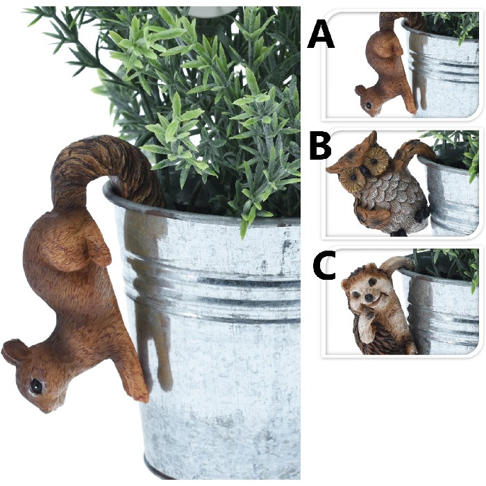 home-decor/indoor-pots-plant-stands/flowerpot-hanger-animal-3-assorted