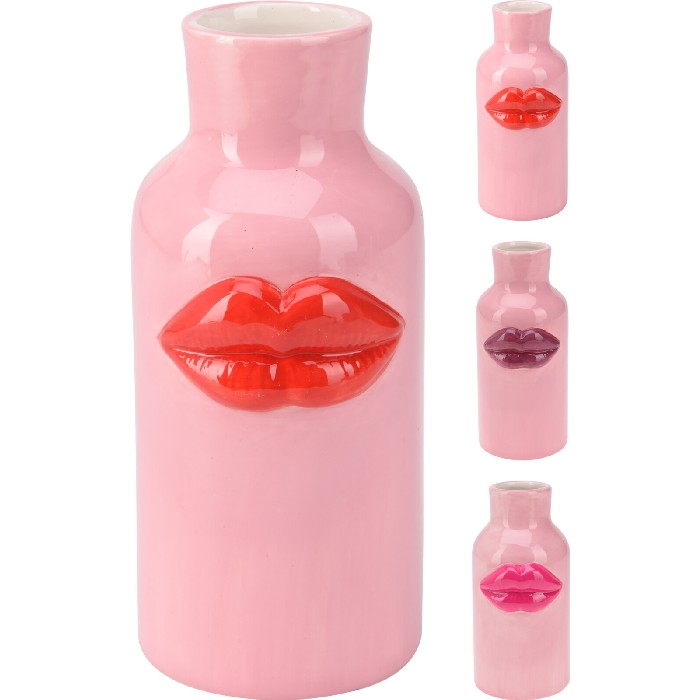 home-decor/vases/vase-lips-20cm-pink-3-assorted