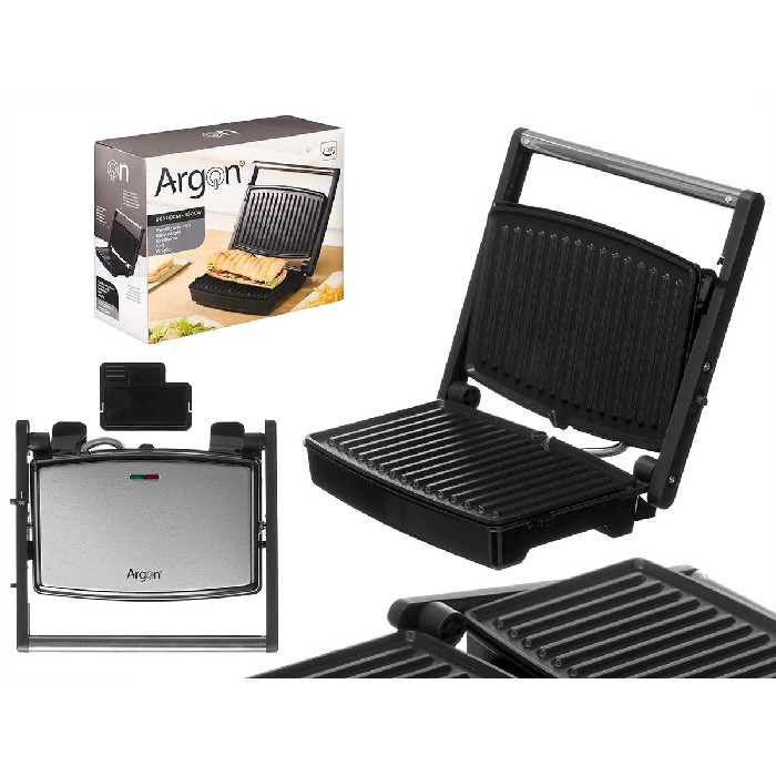 small-appliances/sandwich-toasters-grills/argon-double-contact-grill-black-steel-1500w