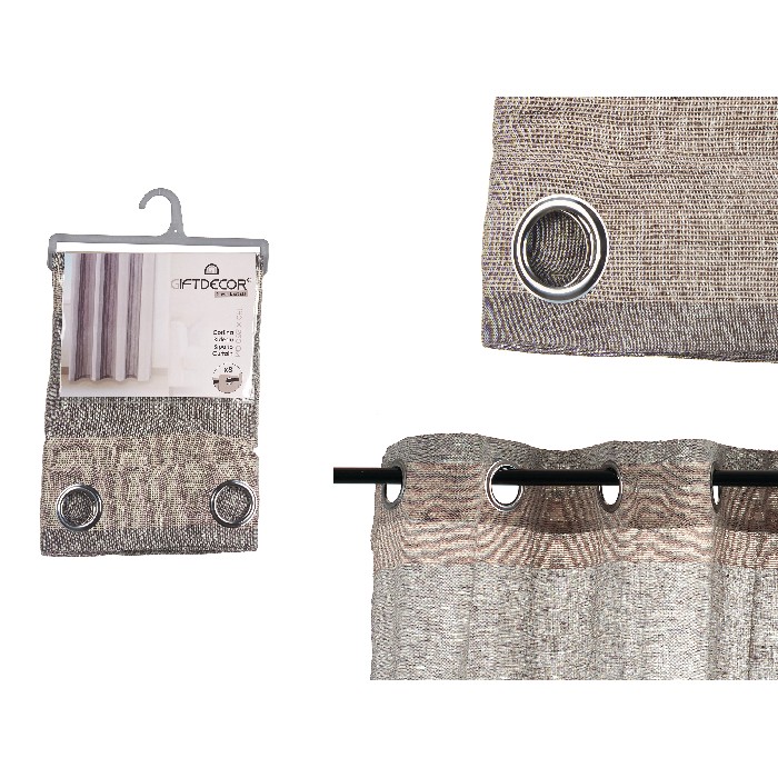 home-textiles/curtains-blinds/promo-grey-beige-curtain-140cm-x-260cm-8-rings