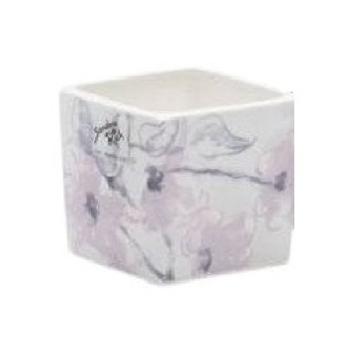 home-decor/vases/sandra-rich-gently-porcelain-cube-with-flower-10cm-x-10cm