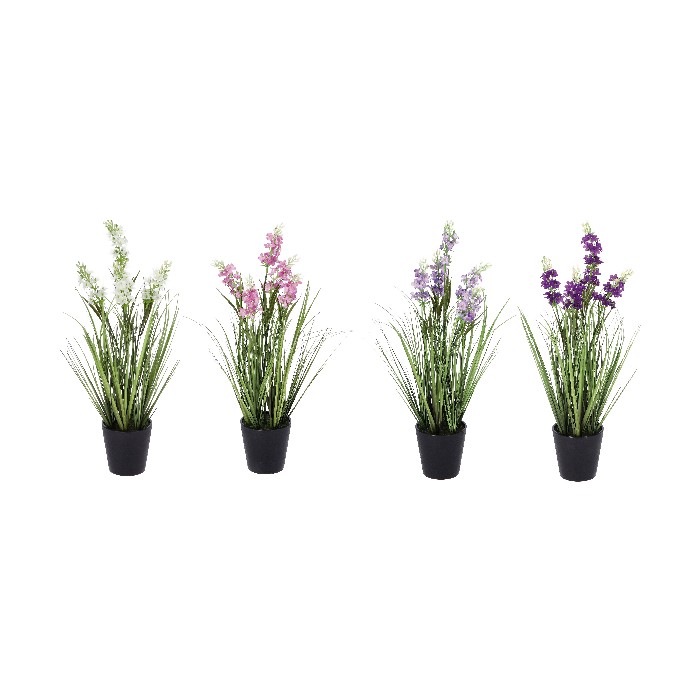home-decor/artificial-plants-flowers/lavender-flower-pot-10cm-x-46cm-height-4-assorted-colours
