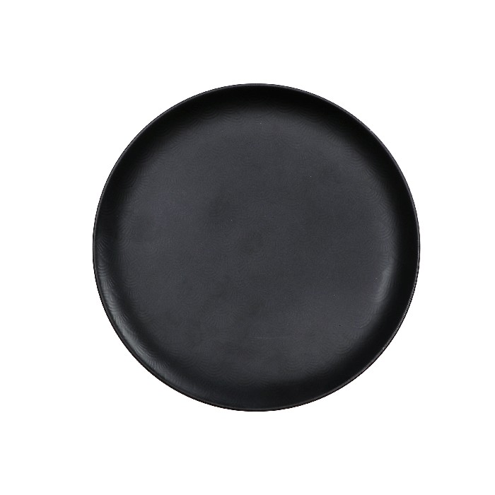 tableware/plates-bowls/plate-fruit-owens-melamine-black-diameter-21cm