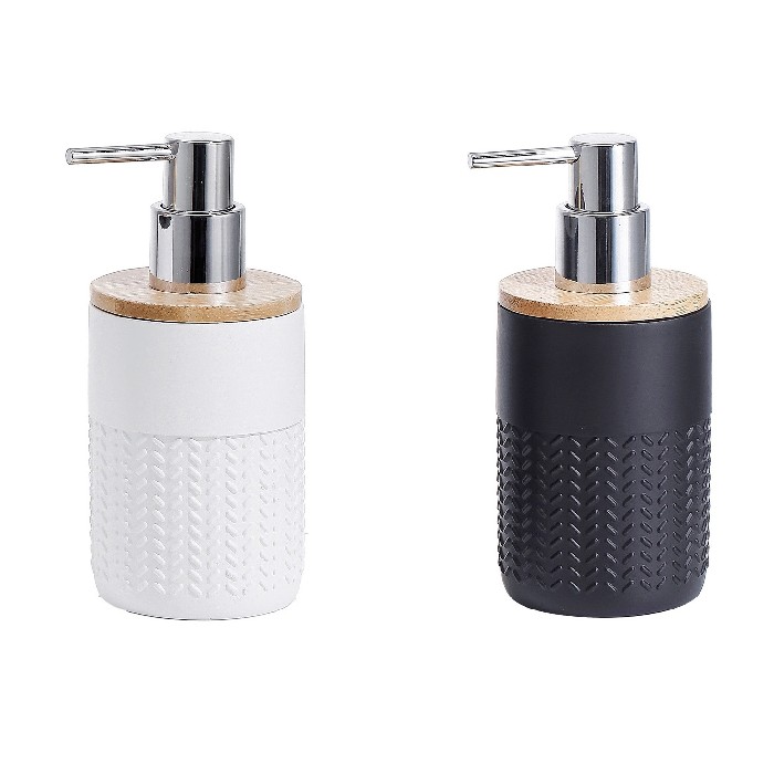 bathrooms/sink-accessories/soap-dispenser-resin-bamboo-–-8cm-x-h17cm-2-assorted-colours