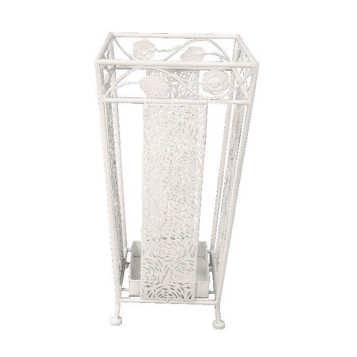 household-goods/coat-umbrella-racks/umbrella-holder-metal-white-24cm-x-24cm-x-49cm