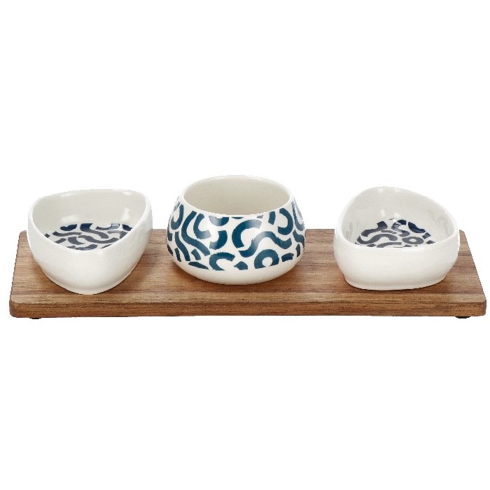 tableware/serveware/container-porcelain-x-3-with-bamboo-tray-32cm-x-14cm