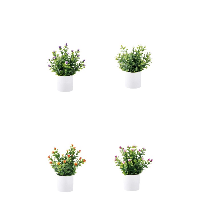 home-decor/artificial-plants-flowers/flower-pot-with-flowers-10cm-x-23cm-height-4-assorted-colours