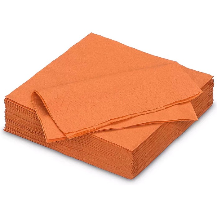 tableware/miscellaneous-tableware/100-paper-table-napkins-33cm-1-layer-orange