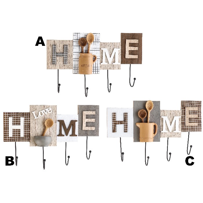 household-goods/garment-racks-wall-hooks/mdf-and-metal-hanger-4-hooks-33cm-–-3-assorted-colours