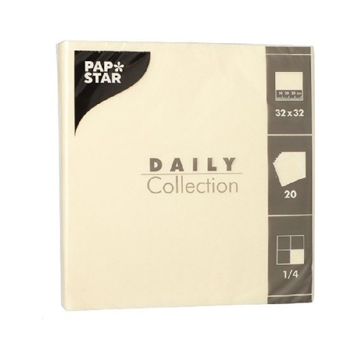 tableware/miscellaneous-tableware/pap-star-daily-paper-napkins-pack-of-20-champagne