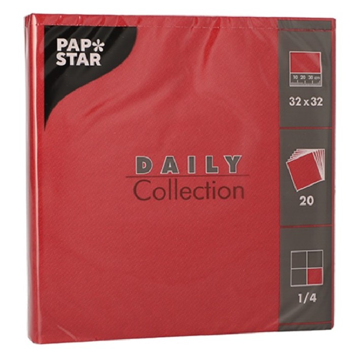 tableware/miscellaneous-tableware/pap-star-daily-paper-napkins-pack-of-20-bordeaux
