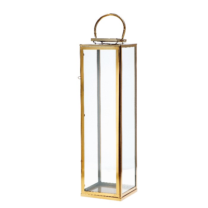 home-decor/candle-holders-lanterns/lantern-steel-gold-26cm-x-26cm-x-h83cm