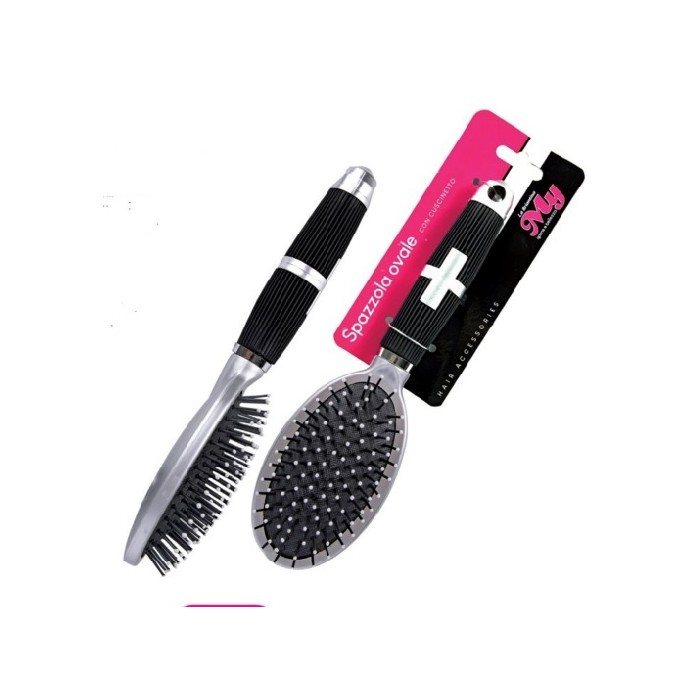 bathrooms/personal-beauty-clean/hair-brush-oval-silver
