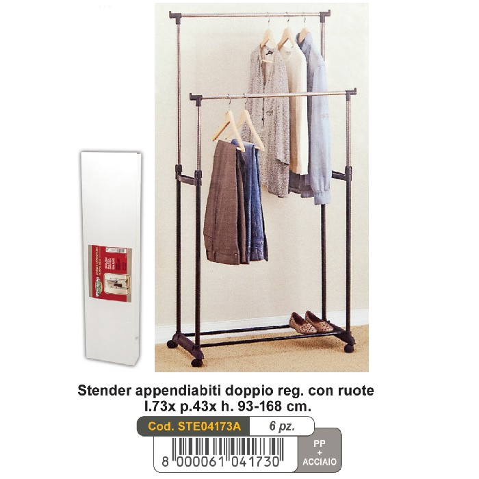 household-goods/garment-racks-wall-hooks/hanger-on-wheels-double-173cm-x-43cm-x-h93-168cm