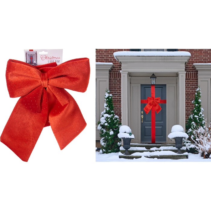 christmas/decorations/christmas-velvet-door-bow-red-33cm-x-40cm