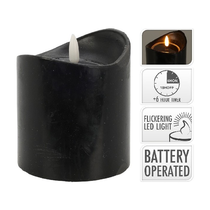 home-decor/candles-home-fragrance/led-candle-9cm-x-10cm-black