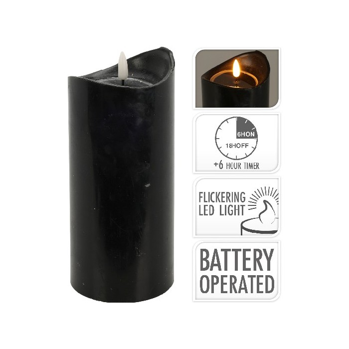 home-decor/candles-home-fragrance/led-candle-9cm-x-20cm-black