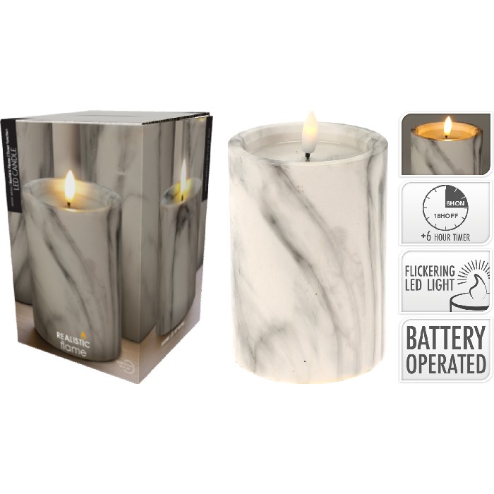 home-decor/candles-home-fragrance/led-candle-9cm-x-125cm-white