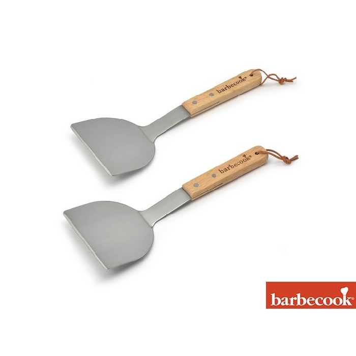 outdoor/bbq-accessories/barbecook-set-of-2-stainless-steel-plancha-turners-31cm-fsc-certified