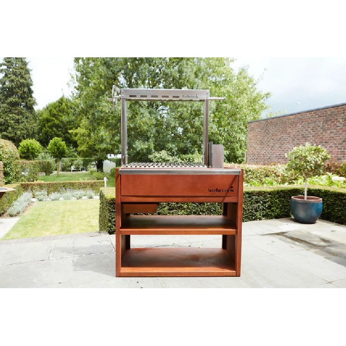 outdoor/gas-bbqs/barbecook-pedro-wood-barbecue-in-corten-and-stainless-steel