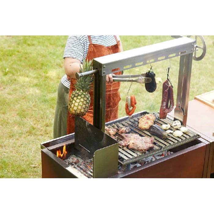 outdoor/gas-bbqs/barbecook-pedro-wood-barbecue-in-corten-and-stainless-steel