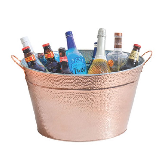 kitchenware/miscellaneous-kitchenware/barcraft-hammered-copper-drinks-pail