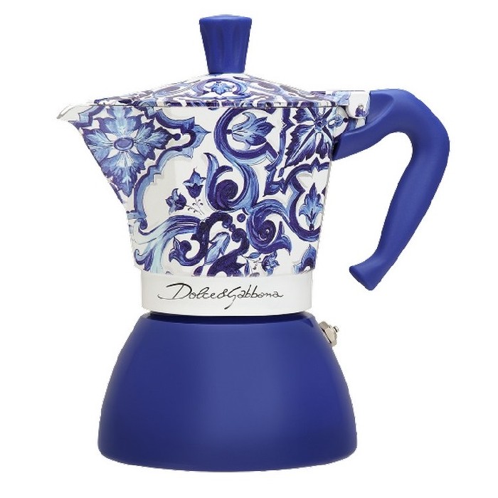 kitchenware/tea-coffee-accessories/moka-dolce-gabbana-blue-mediterraneo-4-cups