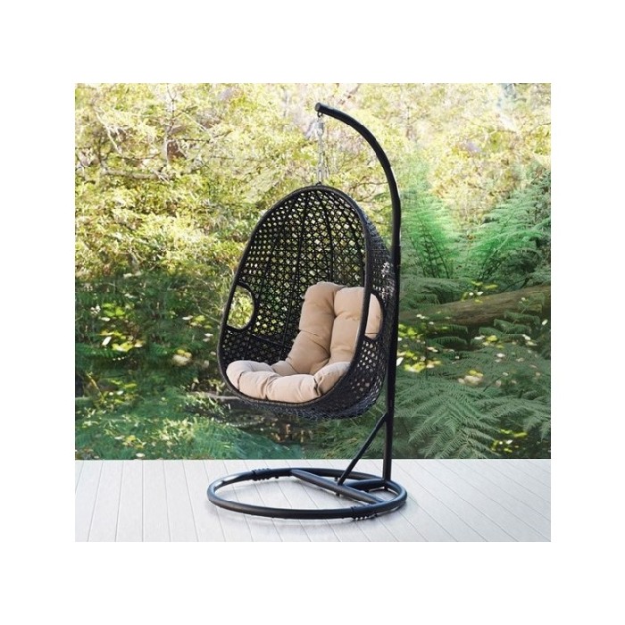 outdoor/swings-sun-loungers-relaxers/atmosphere-pod-with-cushion-chocolate