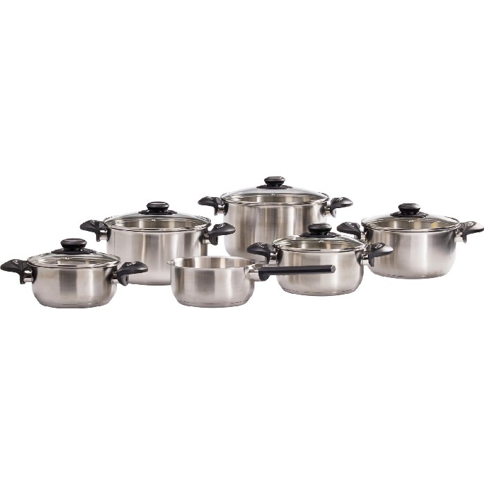 kitchenware/pots-lids-pans/stainless-steel-cookware-set-with-glass-lids-11-pieces