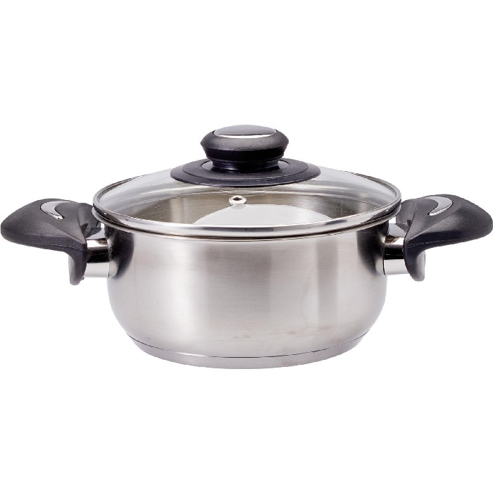 kitchenware/pots-lids-pans/stainless-steel-cookware-set-with-glass-lids-11-pieces