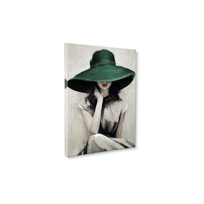 home-decor/wall-decor/styler-canvas-70cm-x-100cm-st725-green-hat