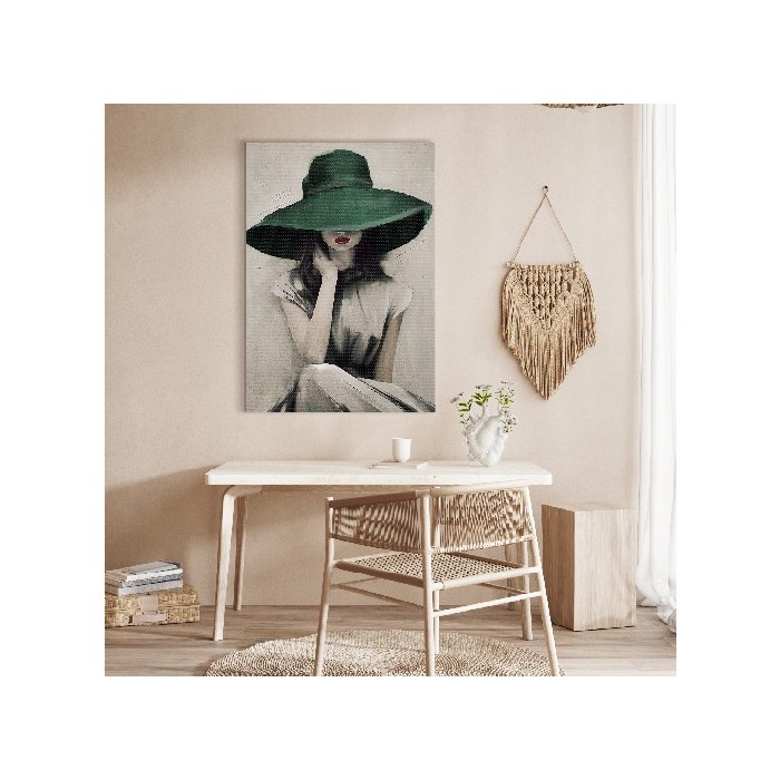 home-decor/wall-decor/styler-canvas-70cm-x-100cm-st725-green-hat
