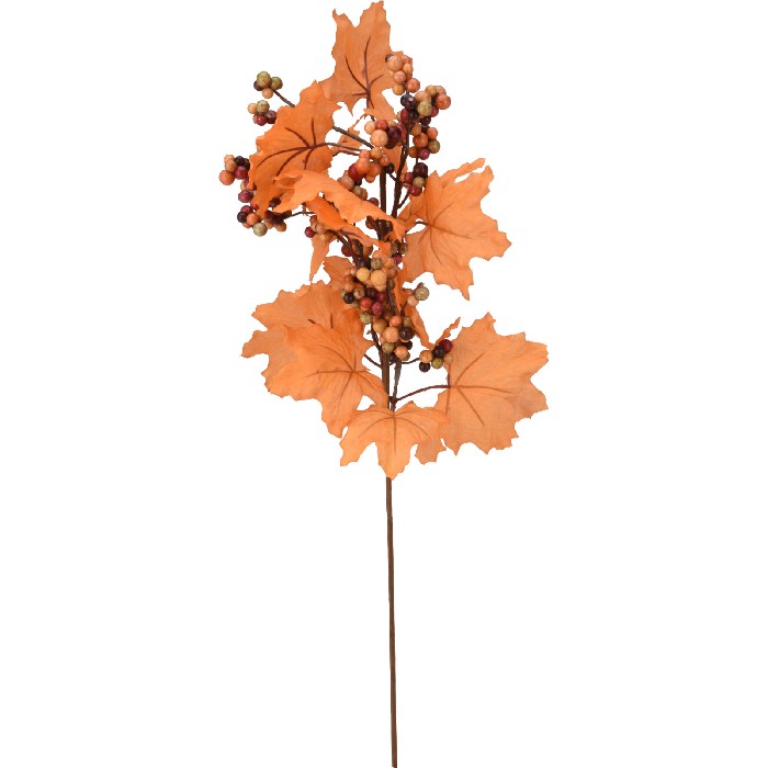 home-decor/artificial-plants-flowers/berry-leaf-autumn-60cm-orange