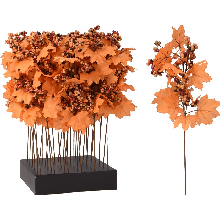 home-decor/artificial-plants-flowers/berry-leaf-autumn-60cm-orange