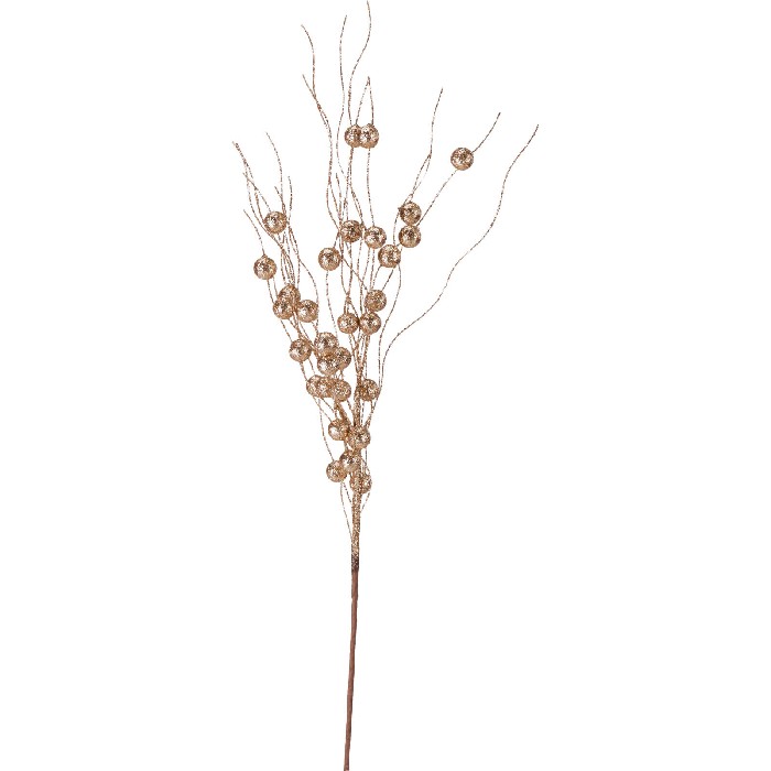 christmas/decorations/christmas-branch-champagne-58cm